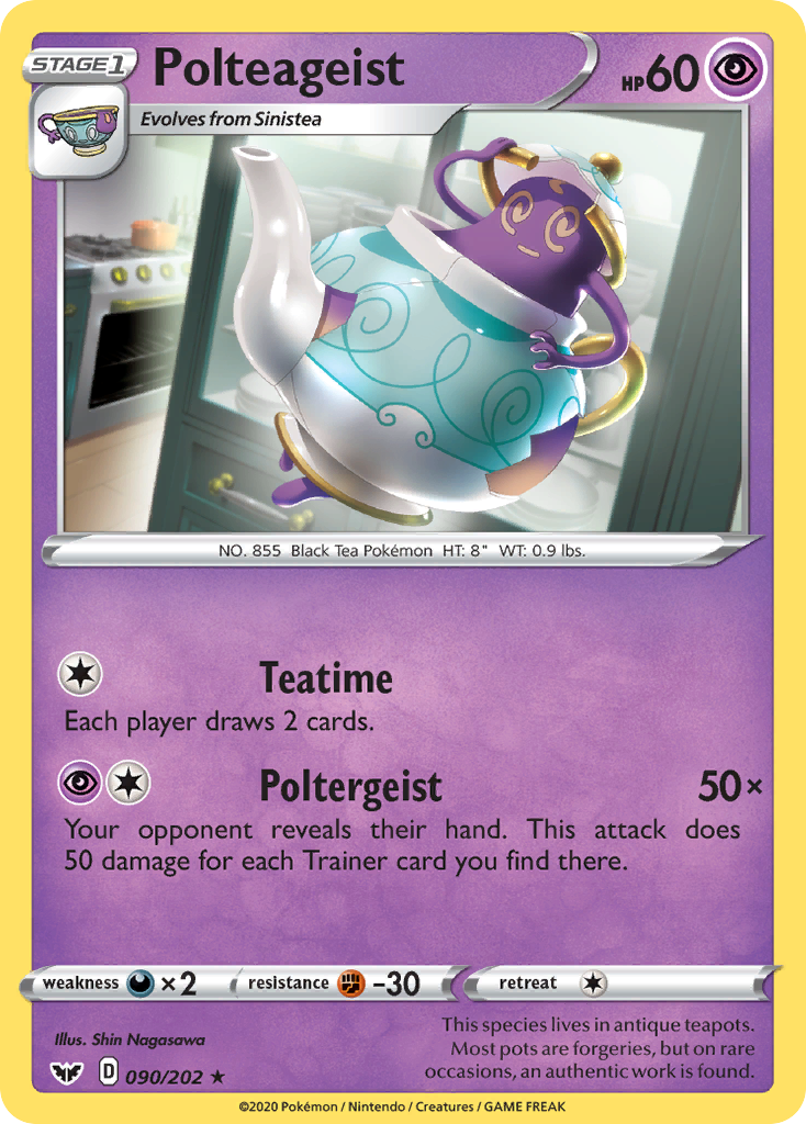 Polteageist (090/202) [Sword & Shield: Base Set]