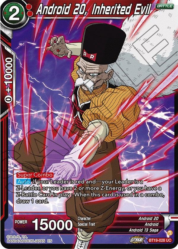 Android 20, Inherited Evil (BT19-028) [Fighter's Ambition] - POKÉ JEUX