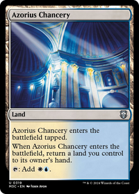 Azorius Chancery (Ripple Foil) [Modern Horizons 3 Commander]