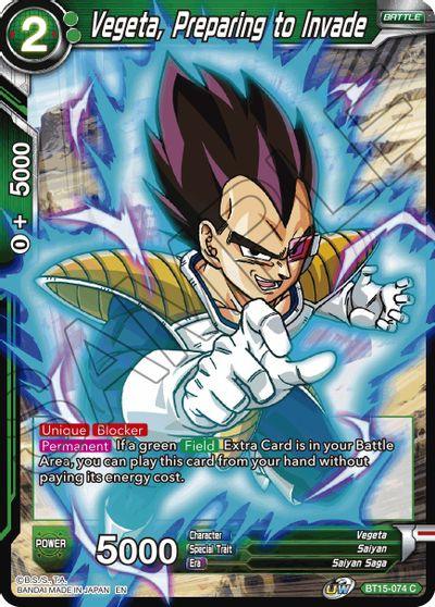 Vegeta, Preparing to Invade (BT15-074) [Saiyan Showdown] - POKÉ JEUX