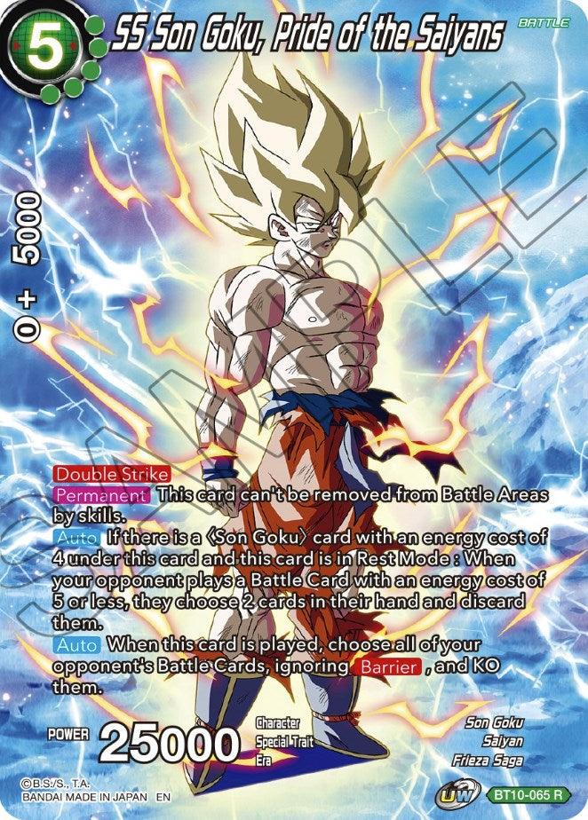 SS Son Goku, Pride of the Saiyans (BT10-065) [Theme Selection: History of Son Goku] - POKÉ JEUX