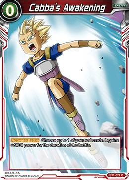 Cabba's Awakening (BT1-027) [Galactic Battle] - POKÉ JEUX