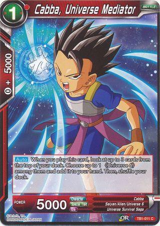 Cabba, Universe Mediator (TB1-011) [The Tournament of Power] - POKÉ JEUX