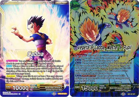 Cabba // Vegeta & Cabba, Master & Pupil (XD1-01) [Assault of the Saiyans] - POKÉ JEUX