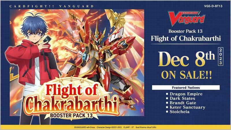 Cardfight!! Vanguard - Flight of Chakrabarthi - Booster Pack