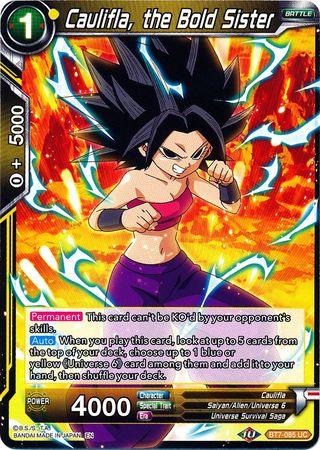 Caulifla, the Bold Sister (BT7-085) [Assault of the Saiyans] - POKÉ JEUX