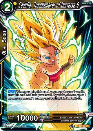 Caulifla, Troublemaker of Universe 6 (XD1-07) [Assault of the Saiyans] - POKÉ JEUX