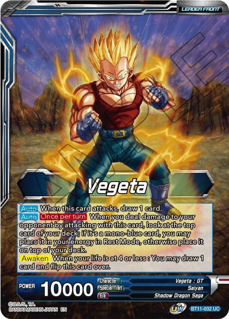 Vegeta // SS4 Vegeta, Ultimate Evolution (BT11-032) [Theme Selection: History of Vegeta] - POKÉ JEUX