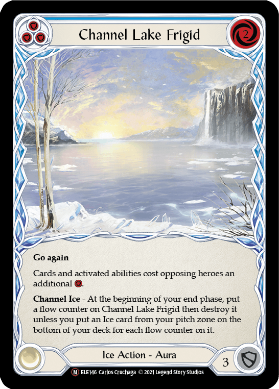 Channel Lake Frigid [U-ELE146] (Tales of Aria Unlimited) Unlimited Rainbow Foil - POKÉ JEUX