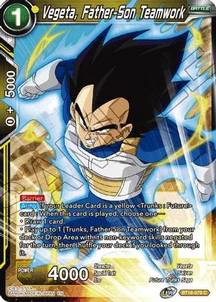 Vegeta, Father-Son Teamwork (BT16-079) [Realm of the Gods] - POKÉ JEUX