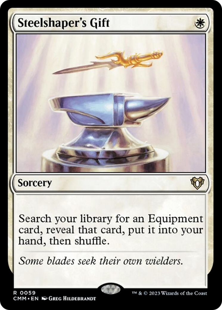 Steelshaper's Gift [Commander Masters]