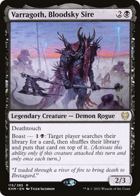 Varragoth, Bloodsky Sire (Promo Pack) [Kaldheim Promos]