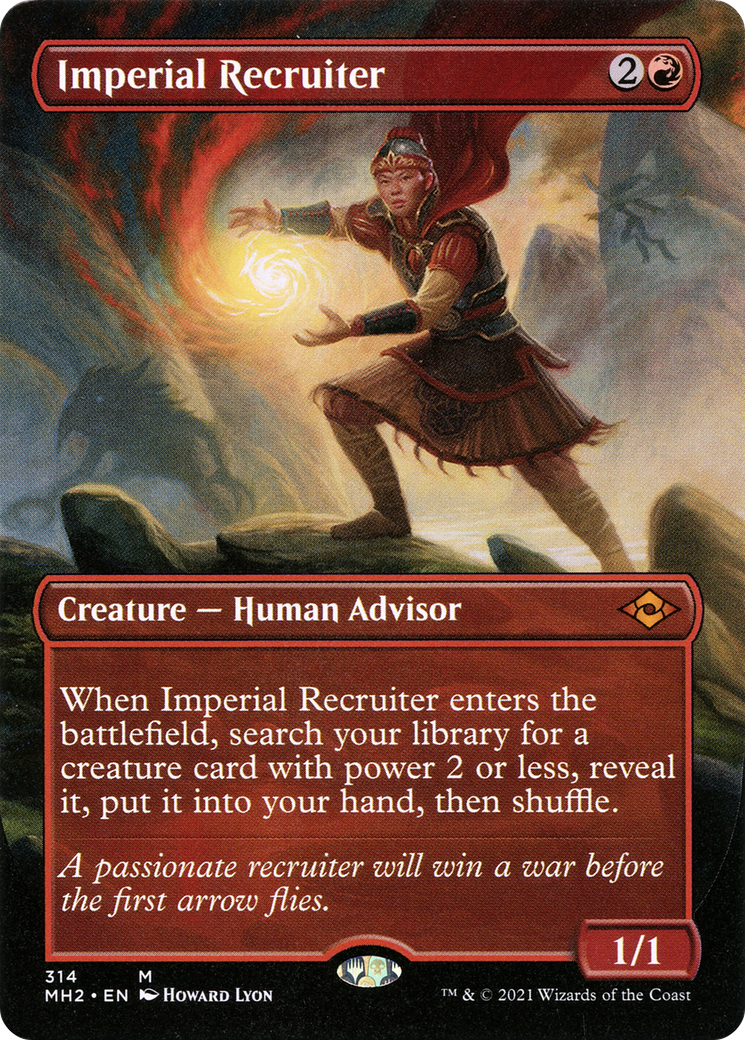 Imperial Recruiter (Borderless Alternate Art) [Modern Horizons 2]