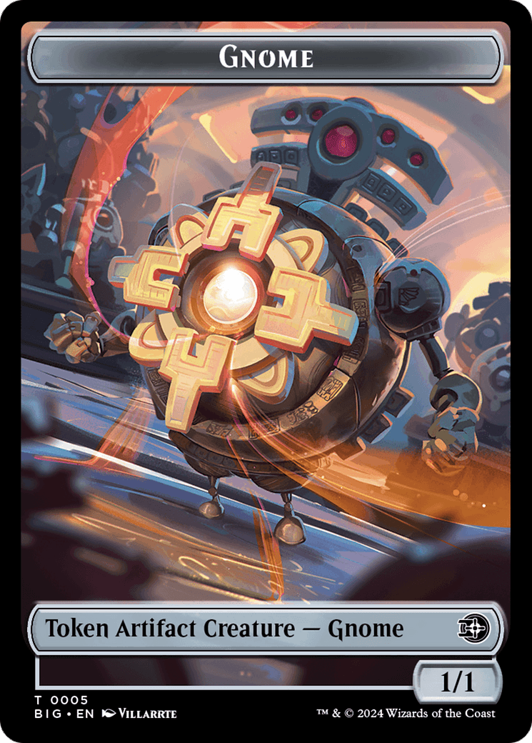 Gnome // Plot Double-Sided Token [Outlaws of Thunder Junction: The Big Score Tokens] - POKÉ JEUX