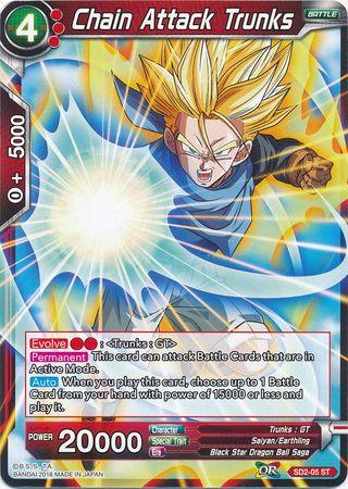 Chain Attack Trunks (Starter Deck - The Extreme Evolution) (SD2-05) [Cross Worlds] - POKÉ JEUX