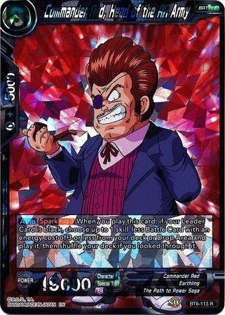 Commander Red, Head of the RR Army (BT6-113) [Destroyer Kings] - POKÉ JEUX