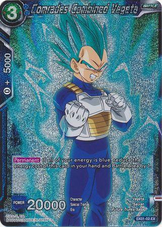 Comrades Combined Vegeta (Foil) (EX01-02) [Mighty Heroes] - POKÉ JEUX