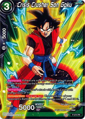 Crisis Crusher Son Goku (Alternate Art) (P-074) [Special Anniversary Set] - POKÉ JEUX