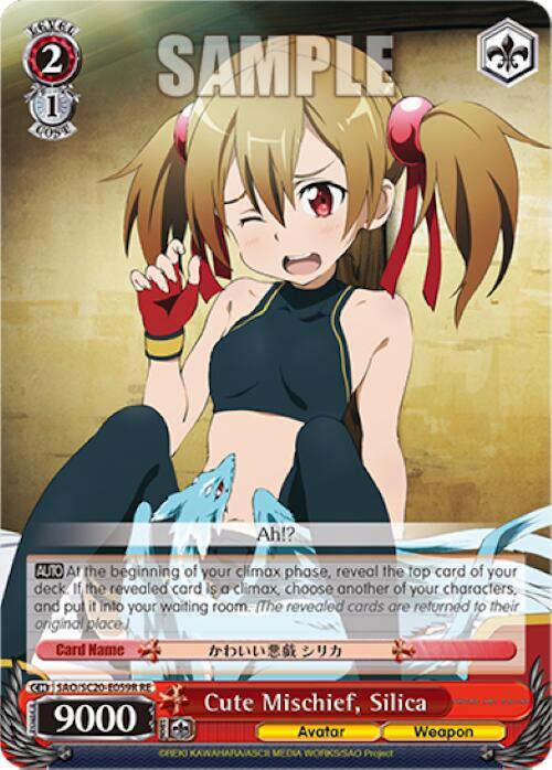 Cute Mischief, Silica (RRR) [Sword Art Online Chronicle Set] - POKÉ JEUX