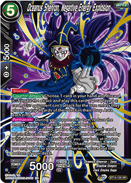 Oceanus Shenron, Negative Energy Explosion (BT14-135) [Cross Spirits] - POKÉ JEUX