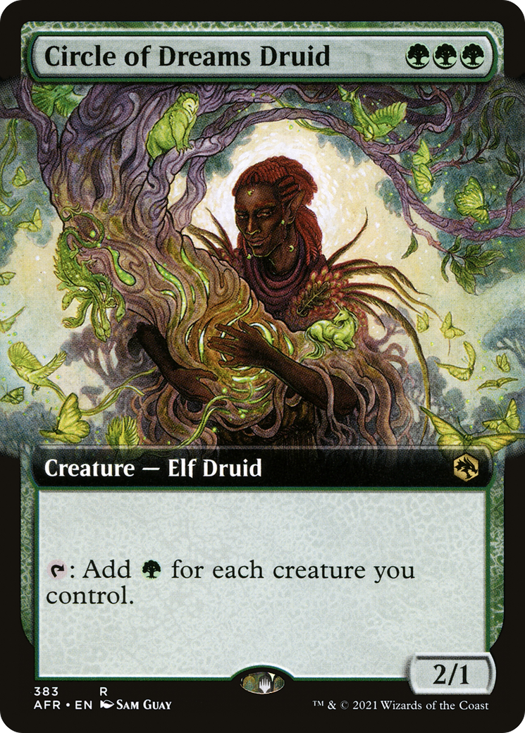 Circle of Dreams Druid (Extended Art) [Dungeons & Dragons: Adventures in the Forgotten Realms]