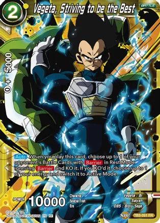 Vegeta, Striving to be the Best (TB3-051) [Mythic Booster] - POKÉ JEUX