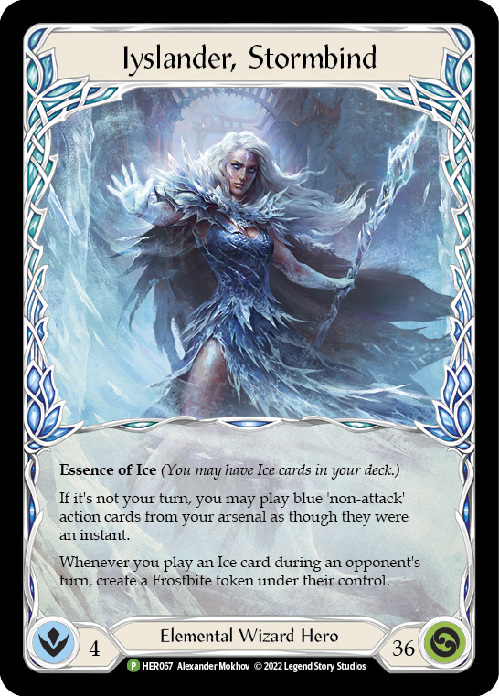 Iyslander, Stormbind [HER067] (Promo)  Rainbow Foil