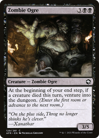 Zombie Ogre [Dungeons & Dragons: Adventures in the Forgotten Realms]