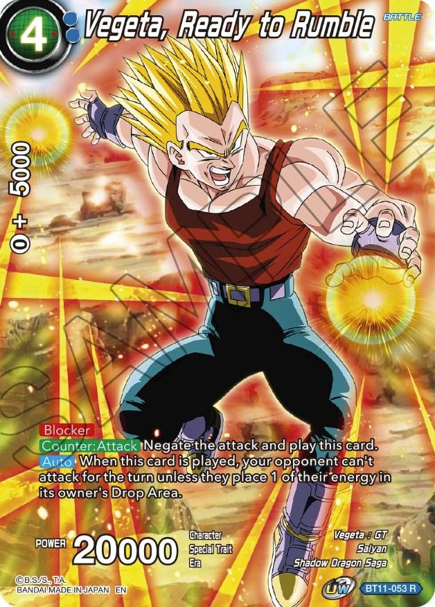 Vegeta, Ready to Rumble (BT11-053) [Theme Selection: History of Vegeta] - POKÉ JEUX