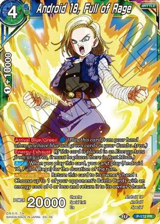 Android 18, Full of Rage (P-172) [Mythic Booster] - POKÉ JEUX