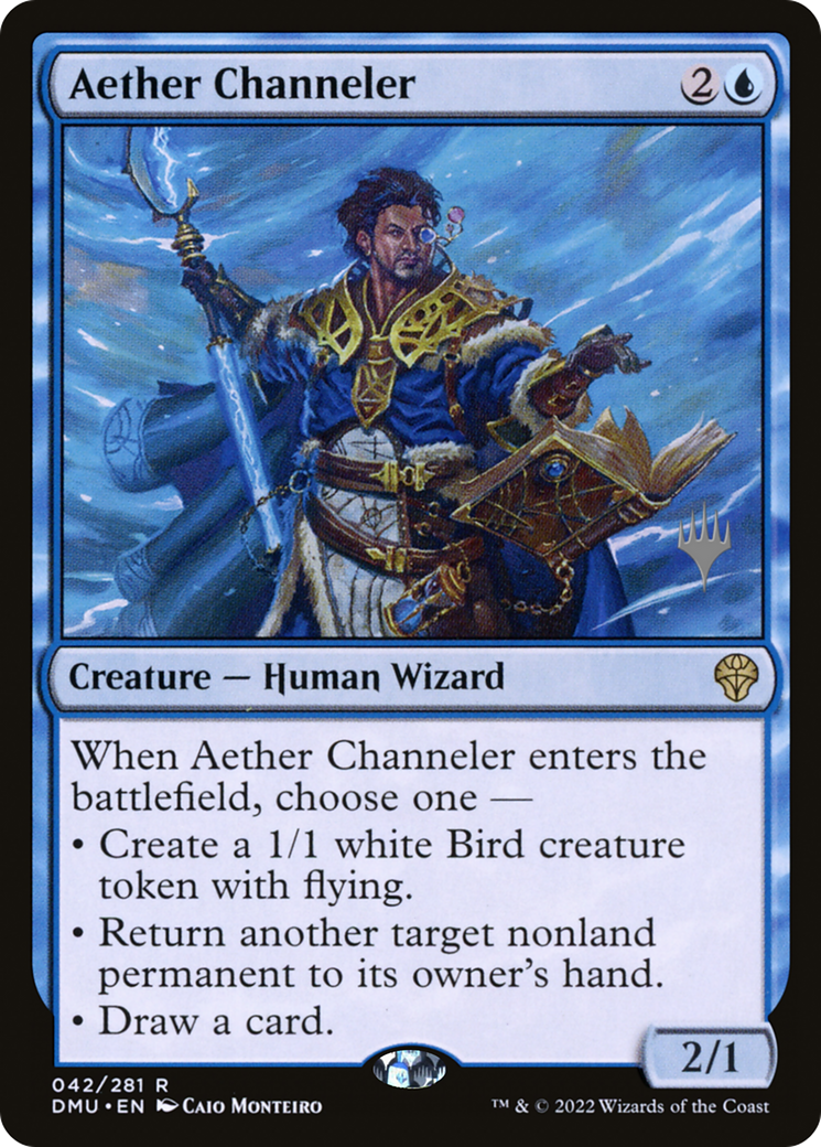 Aether Channeler (Promo Pack) [Dominaria United Promos]