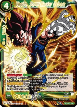 Vegito, Super Warrior Reborn (Gold Stamped) (P-065) [Mythic Booster] - POKÉ JEUX