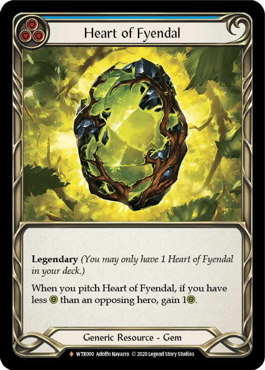 Heart of Fyendal [U-WTR000] (Welcome to Rathe Unlimited) Unlimited Rainbow Foil - POKÉ JEUX