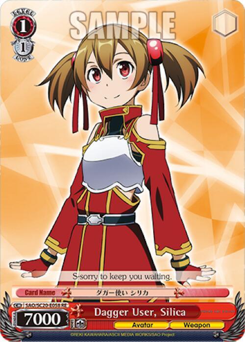 Dagger User, Silica [Sword Art Online Chronicle Set] - POKÉ JEUX