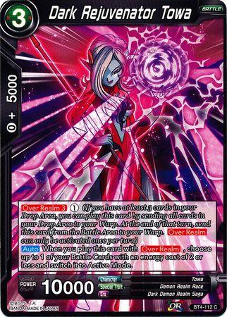 Dark Rejuvenator Towa (BT4-112) [Colossal Warfare] - POKÉ JEUX