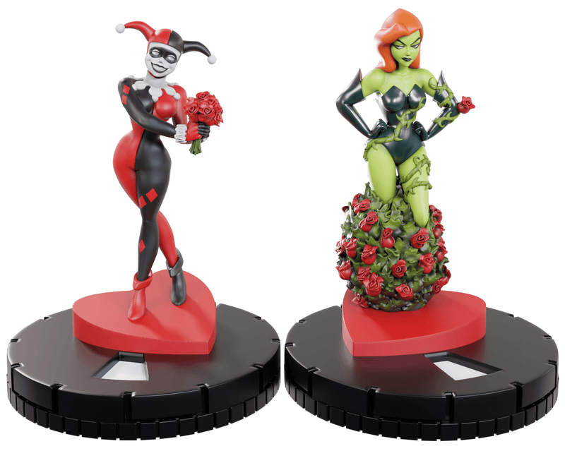 DC HeroClix Iconix Harley Quinn Roses for Red - POKÉ JEUX