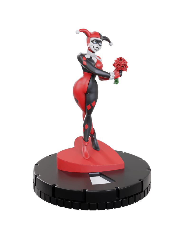 DC HeroClix Iconix Harley Quinn Roses for Red - POKÉ JEUX