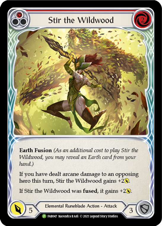 Stir the Wildwood [FAB047] (Promo)  Rainbow Foil