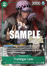 Trafalgar Law (Offline Regional 2023) [Winner] [One Piece Promotion Cards]