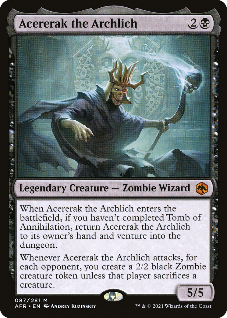 Acererak the Archlich [Dungeons & Dragons: Adventures in the Forgotten Realms]