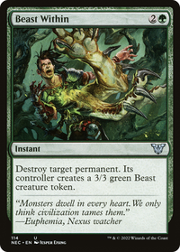 Beast Within [Kamigawa: Neon Dynasty Commander]