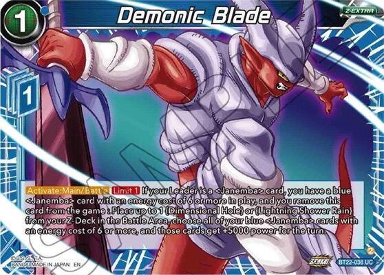 Demonic Blade (BT22-036) [Critical Blow] - POKÉ JEUX