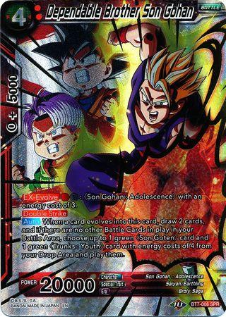 Dependable Brother Son Gohan (SPR) (BT7-006) [Assault of the Saiyans] - POKÉ JEUX