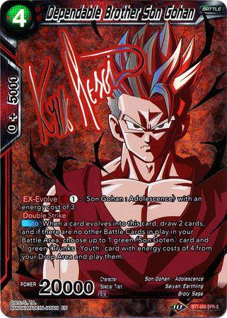 Dependable Brother Son Gohan (SPR Signature) (BT7-006) [Assault of the Saiyans] - POKÉ JEUX