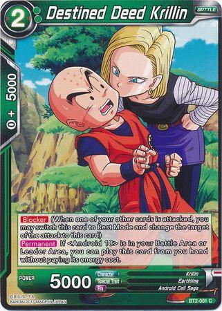 Destined Deed Krillin (BT2-081) [Union Force] - POKÉ JEUX