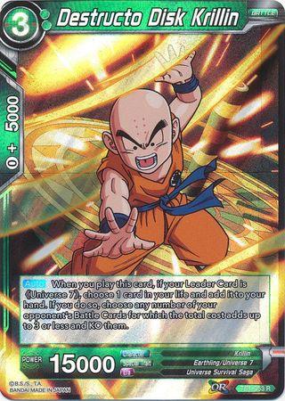 Destructo Disk Krillin (TB1-053) [The Tournament of Power] - POKÉ JEUX