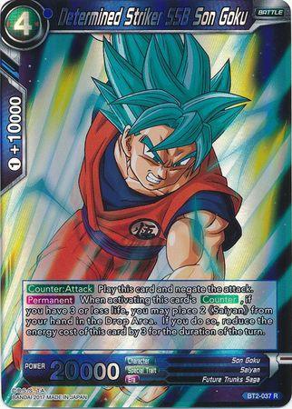 Determined Striker SSB Son Goku (BT2-037) [Union Force] - POKÉ JEUX