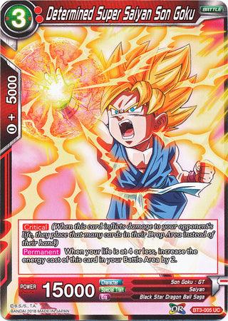 Determined Super Saiyan Son Goku (BT3-005) [Cross Worlds] - POKÉ JEUX