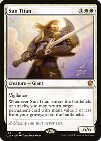 Sun Titan [Commander 2021]