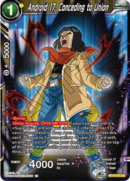 Android 17, Conceding to Union (BT14-107) [Cross Spirits] - POKÉ JEUX